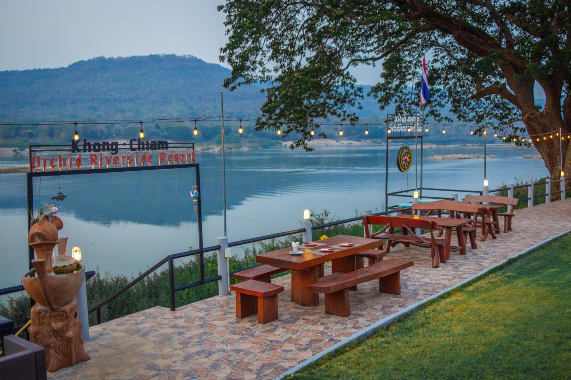 Khong Chiam Orchid Riverside Resort Exterior foto