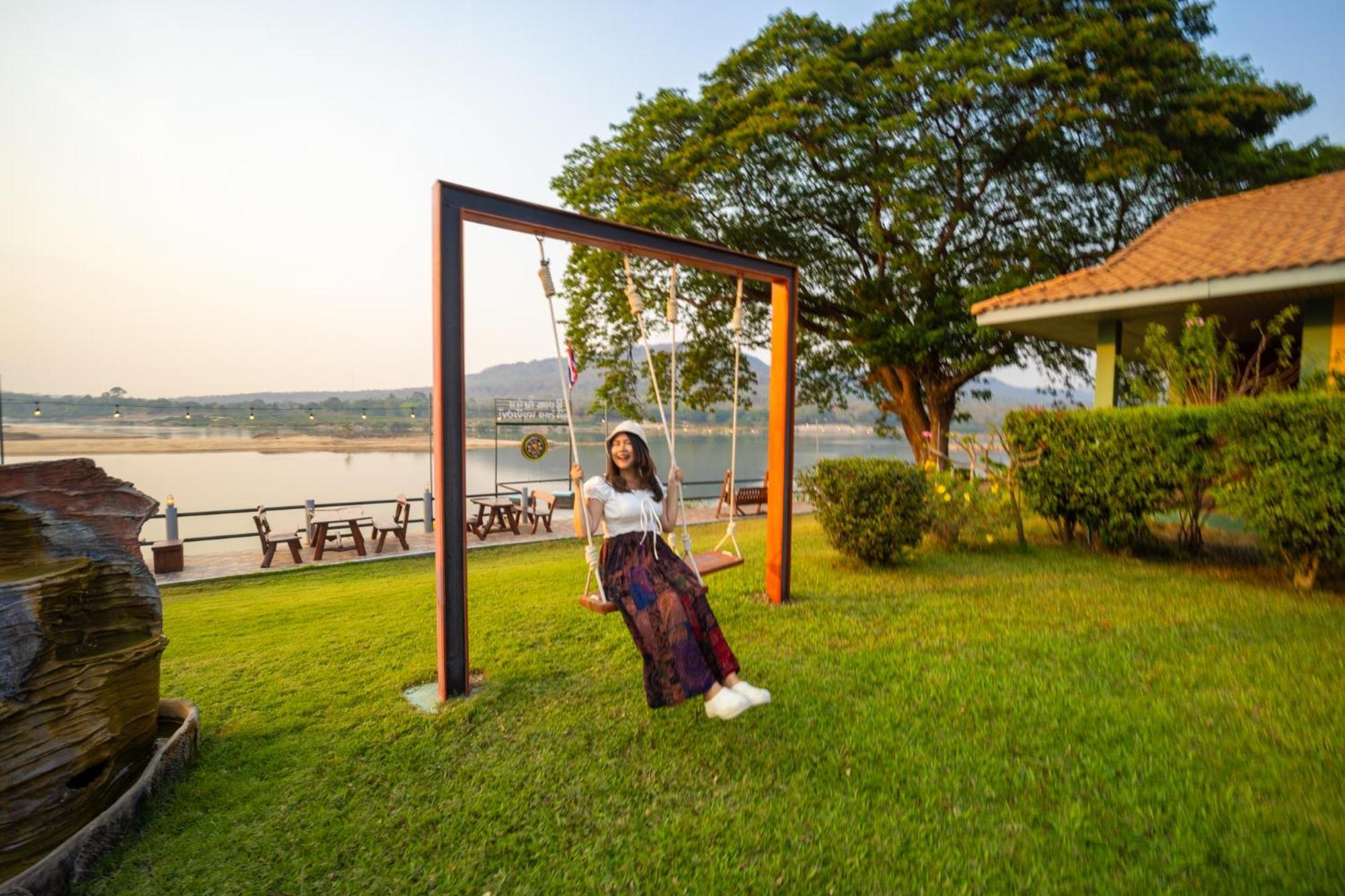 Khong Chiam Orchid Riverside Resort Exterior foto